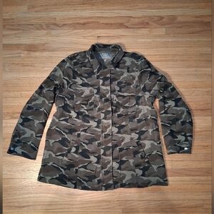 Torrid Camoflage Military Jacket 6332e